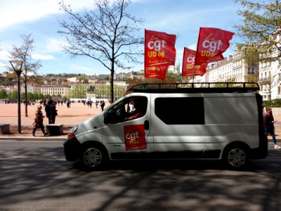 Lyon 2e - Place Bellecour - Manifestation de la FFMC contre le contrôle technique 09