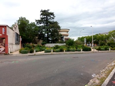 Lyon 3e - Place Kimmerling, depuis le cours Richard Vitton