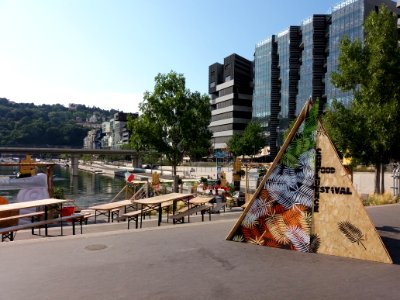 Lyon 2e - Place Nautique, Food Festival Confluence (1)