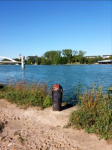 Lyon 2e - Pointe de la Presqu'île - Bitte d'amarrage 2