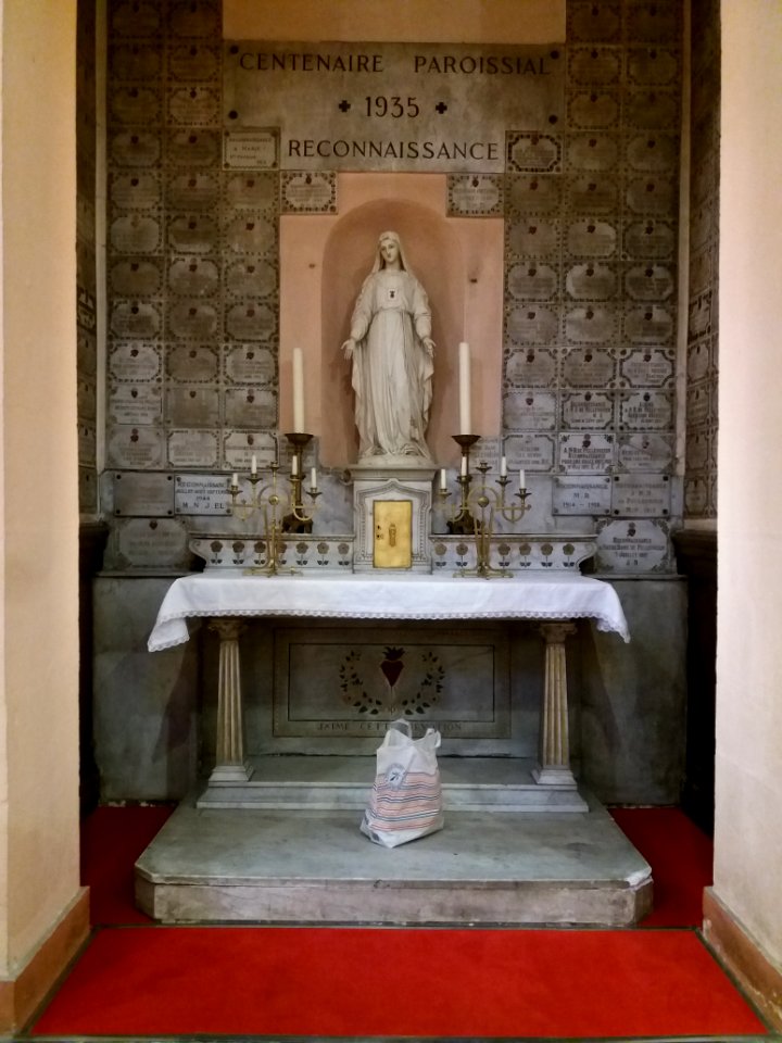 Lyon 4e - Église Saint-Eucher, chapelle Centenaire paroissial 1935