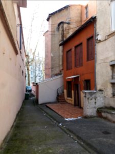 Lyon 4e - Impasse Berger - En allant vers le boulevard de la Croix-Rousse