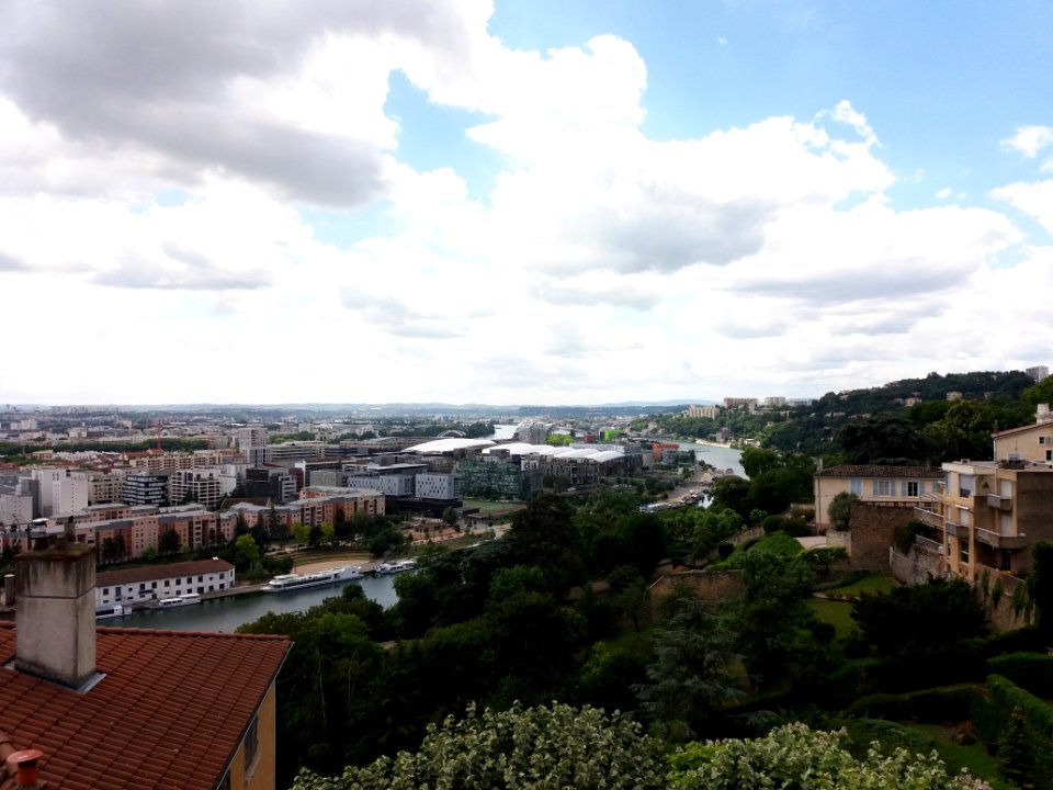 Lyon 5e - Avenue Debrousse, vue sur Lyon