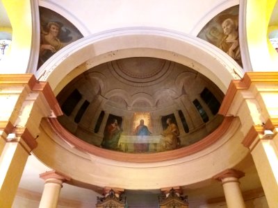 Lyon 4e - Église Saint-Eucher, peintures du chœur