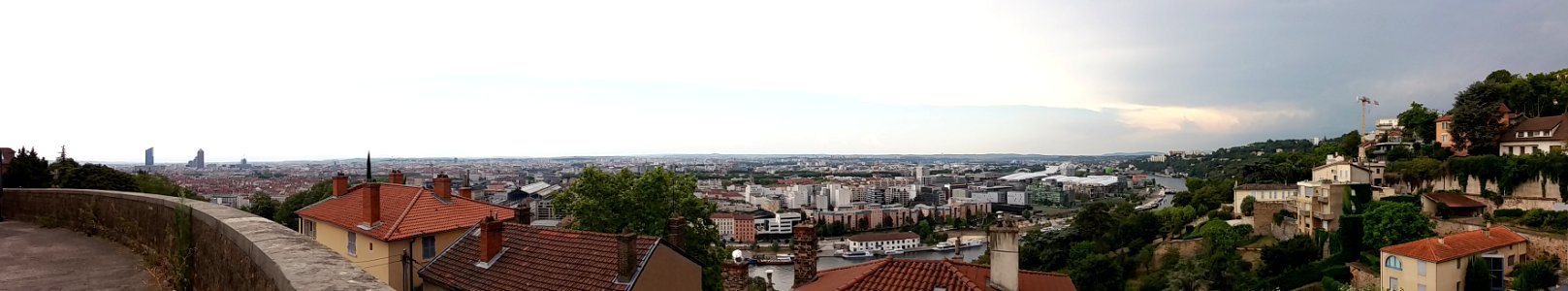 Lyon 5e - Avenue Debrousse - Panorama de Lyon