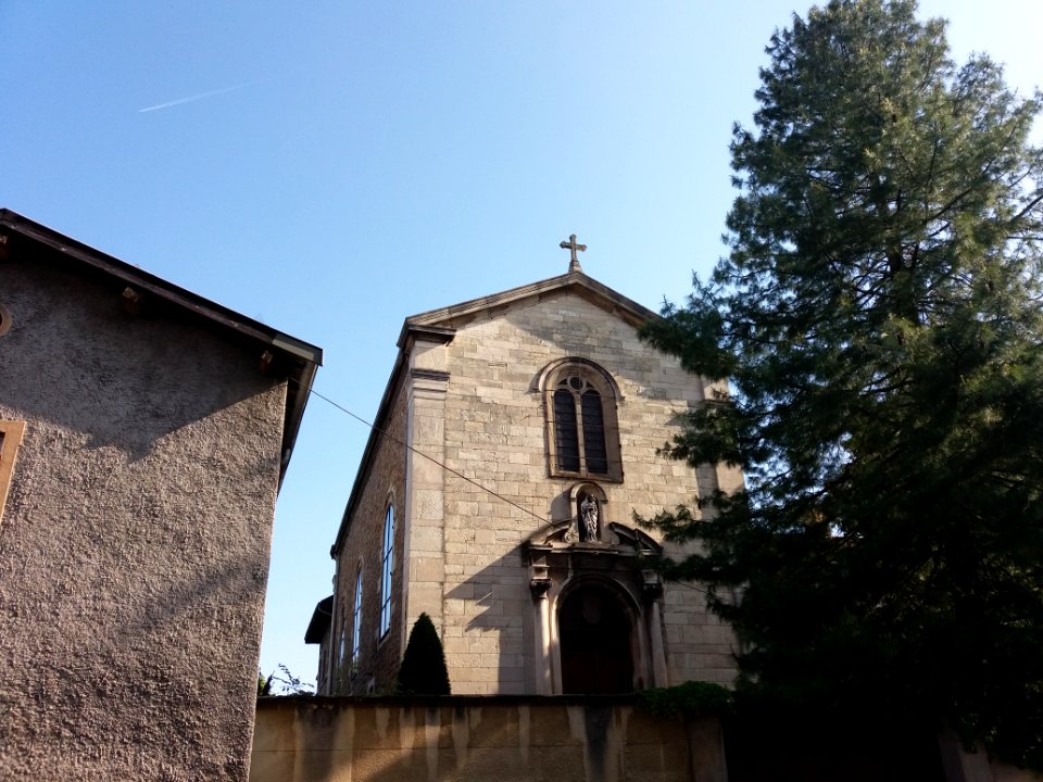 Lyon 5e - Carmel de Lyon - Chapelle - Façade