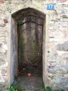 Lyon 5e - Chemin de Montauban, porte au numéro 17