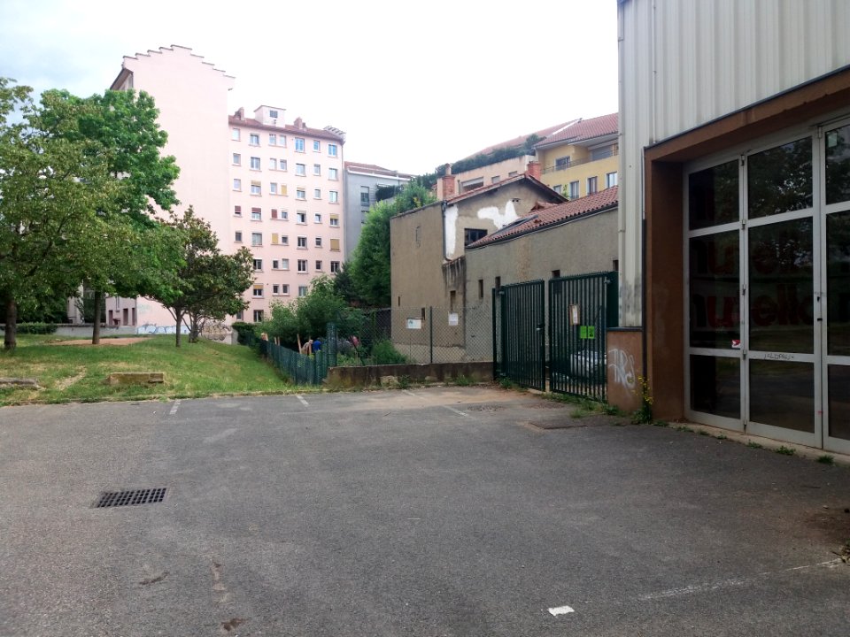 Lyon 4e - Impasse Gord, jardin partagé Les jardins éphémères