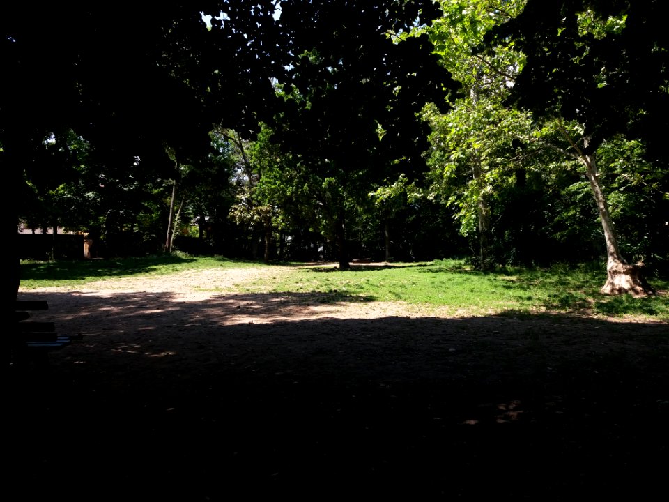 Lyon 4e - Jardin d'Ypres, vue d'ensemble