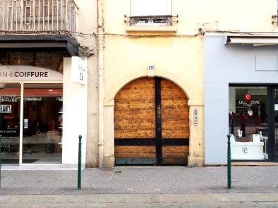 Lyon 4e - Grande rue de la Croix-Rousse, porte au numéro 42
