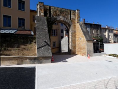 Lyon 4e - Chemin du Gymnase - Porte Saint-Sébastien 01