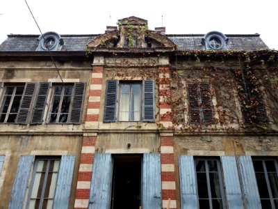 Lyon 3e - Rue Professeur Paul Sisley - Villa Monoyer - Haut de la façade