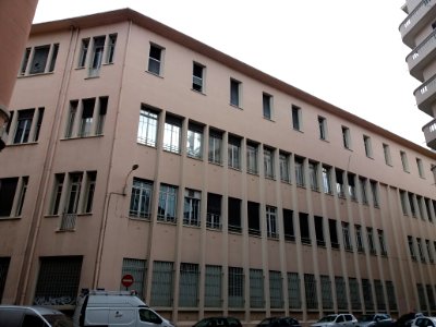 Lyon 3e - Rue Vaudrey, côté est, central téléphonique Moncey