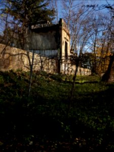 Lyon 4e - Chemin Vert - Petit bâtiment du parc Chazière