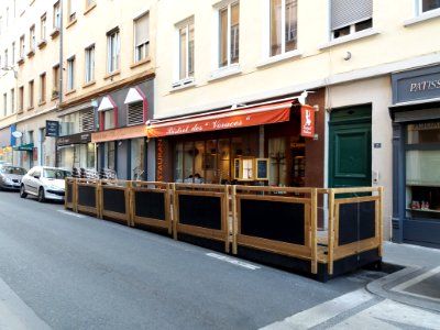 Lyon 4e - Bistrot des Voraces, devanture