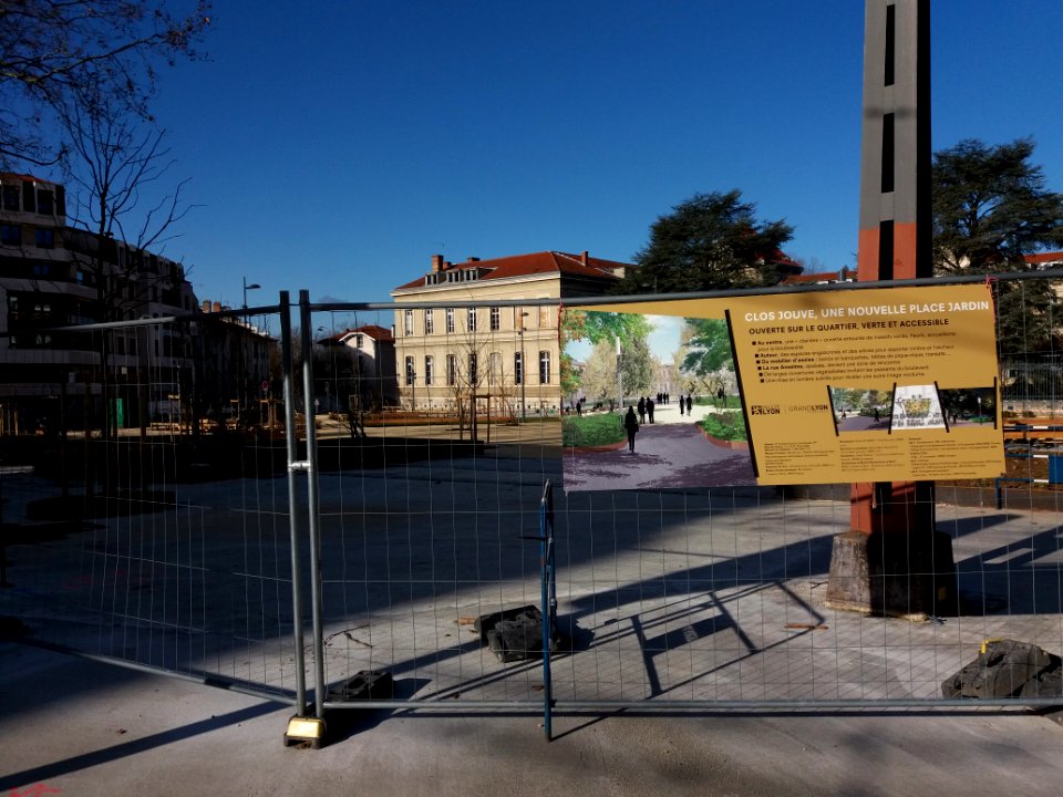 Lyon 4e - Clos Jouve, fin des travaux (2)