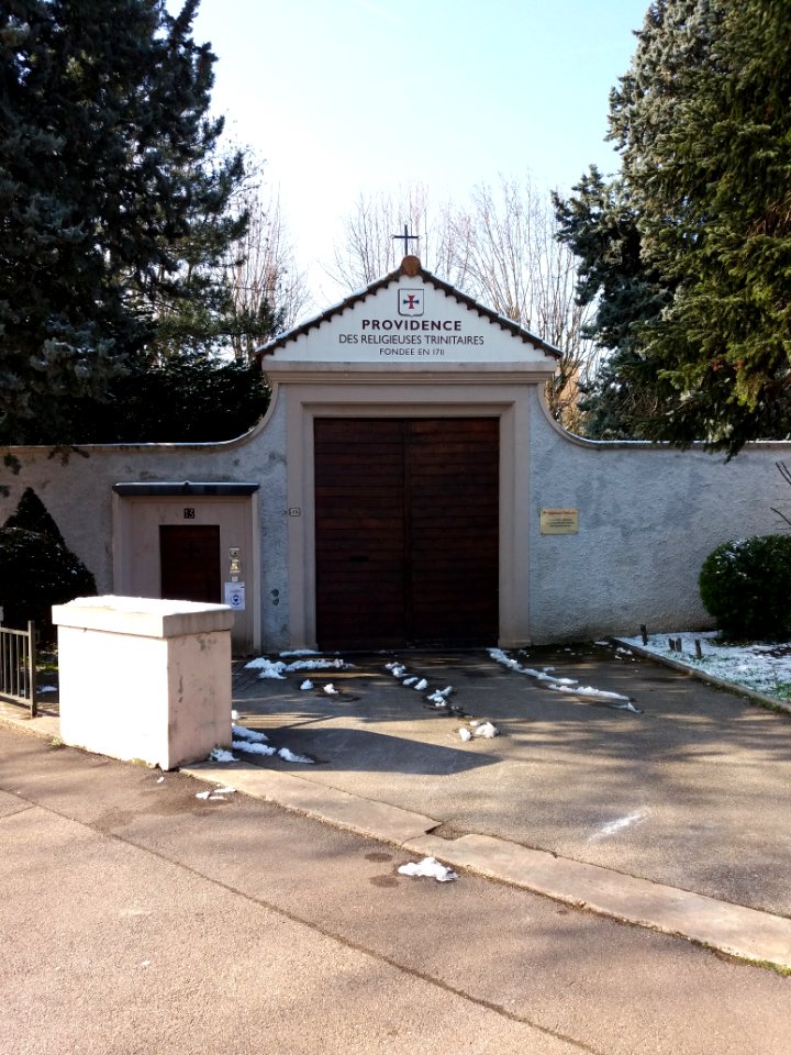 Lyon 4e - Rue Bony - La Providence des Trinitaires - Entrée