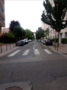 Lyon 4e - Rue Barodet, depuis la rue Henri Gorjus
