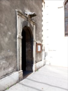 Lyon 4e - Église Saint Denis de la Croix-Rousse, entrée