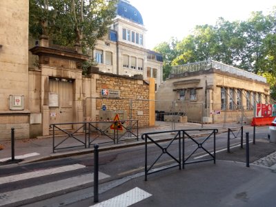 Lyon 3e - Rue Léon Jouhaux, école en travaux (3)