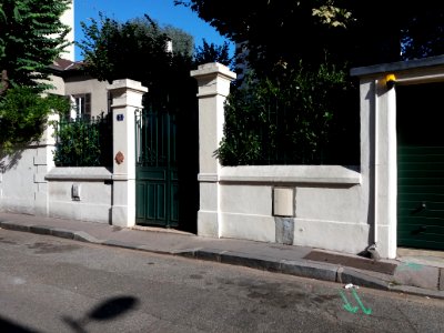 Lyon 3e - Rue Guy, portail au numéro 3