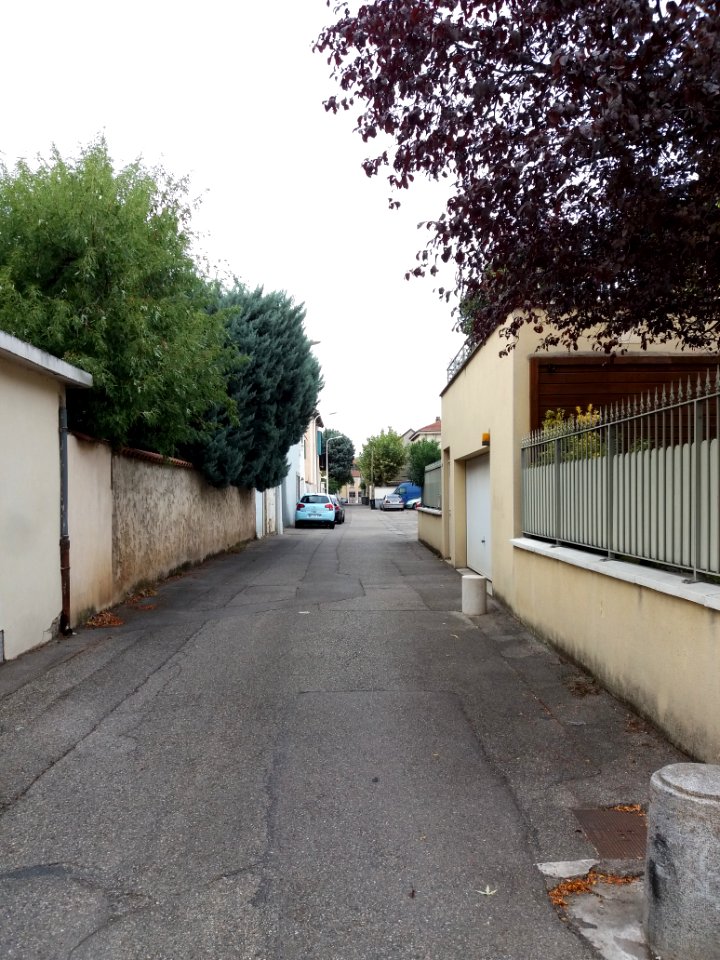 Lyon 3e - Rue Jean Bart, depuis la rue Trarieux