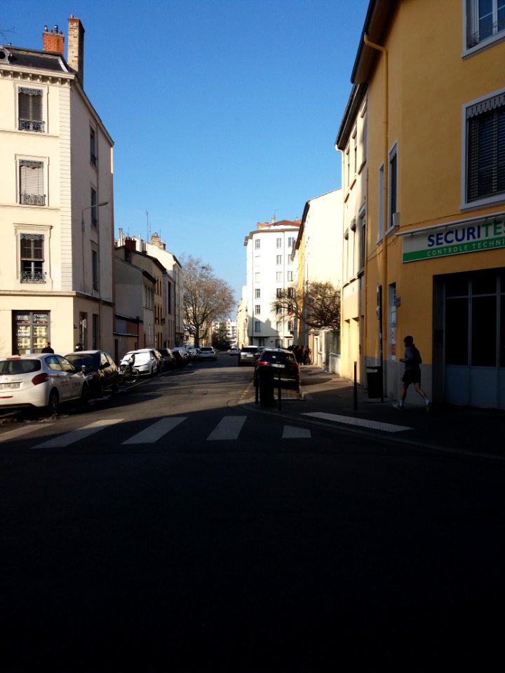 Lyon 4e - Rue Claude Joseph Bonnet - Depuis la rue Tabareau