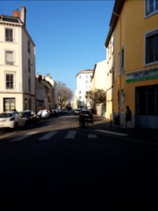 Lyon 4e - Rue Claude Joseph Bonnet - Depuis la rue Tabareau