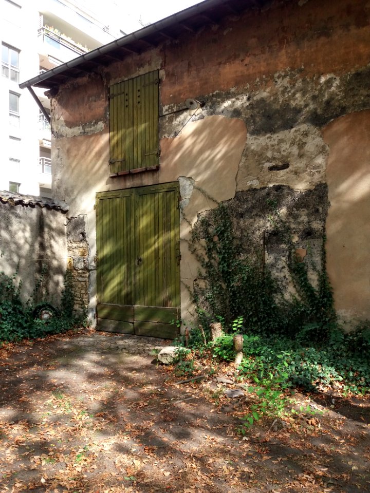 Lyon 3e - Rue Professeur Paul Sisley - Villa Monoyer - Garages - Porte gauche