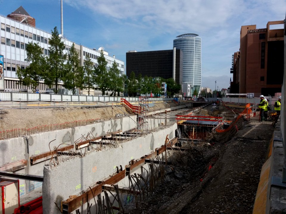 Lyon 3e - Visite du chantier du tunnel Vivier Merle (5)