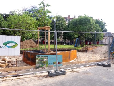 Lyon 3e - Square Abbé Boisard - Fin des travaux