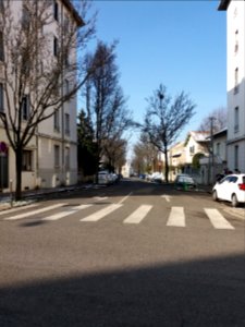 Lyon 4e - Rue Henri Ferré - Depuis la rue Pernon