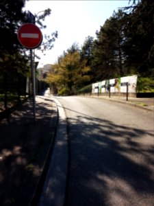 Lyon 4e - Rue Henri Lachièze-Rey, depuis la montée de la Boucle