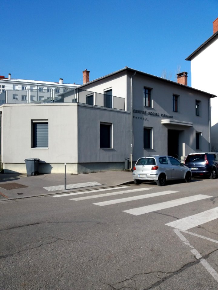 Lyon 4e - Rue Pernon - Centre social Croix-Rousse Pernon
