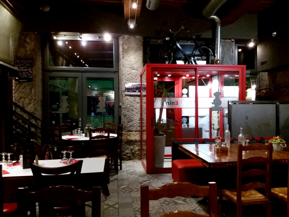 Lyon 4e - Rue Pailleron - Restaurant Le Pailleron, salle