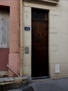 Lyon 4e - Rue Richan, porte au numéro 14