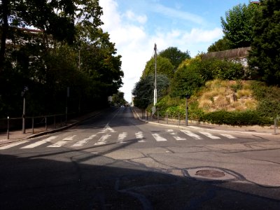 Lyon 4e - Rue Henri Chevalier, depuis la rue de Cuire
