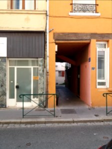 Lyon 4e - Rue Dumont, entrée du passage Dumont