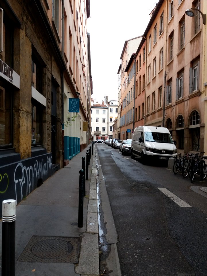 Lyon 4e - Rue du Pavillon, depuis la rue d'Austerlitz