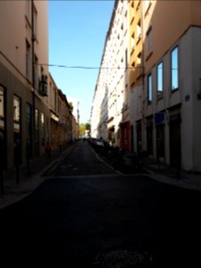 Lyon 4e - Rue Dumont, depuis la Grande rue de la Croix-Rousse