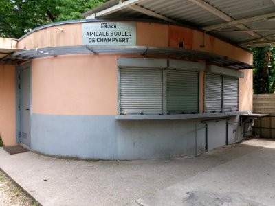 Lyon 5e - Chemin de la Demi-Lune - Amicale Boules de Champvert - Local