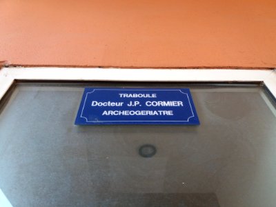 Lyon 4e - Traboule Cormier - Plaque
