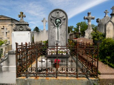 Lyon 5e - Cimetière de Loyasse - Tombe d'Alexis Chavanne