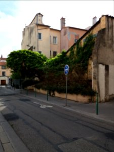 Lyon 4e - Rue Rosset, en arrivant Grande rue de la Croix-Rousse