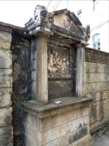 Lyon 5e - Église Saint Irénée, chemin de croix extérieur, station 07