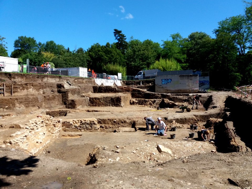 Lyon 5e - Fouilles archéologiques du clos de la Visitation 2019 (08)