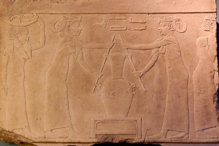 Paris france egyptian antiquities department