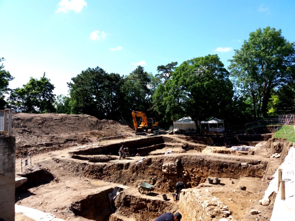 Lyon 5e - Fouilles archéologiques du clos de la Visitation 2019 (02)