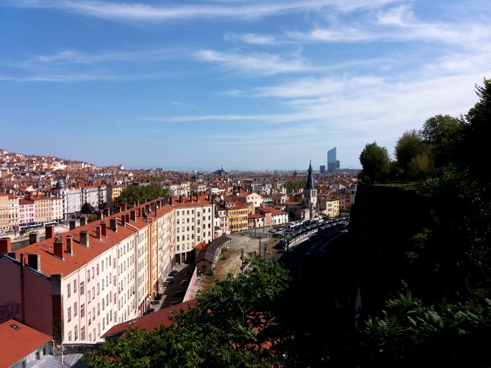 Lyon 5e - Chemin de Montauban - Couvent des Carmes déchaussés, vue sur Lyon (08)