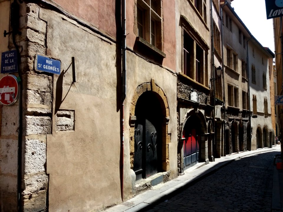 Lyon 5e - Début de la rue Saint-Georges